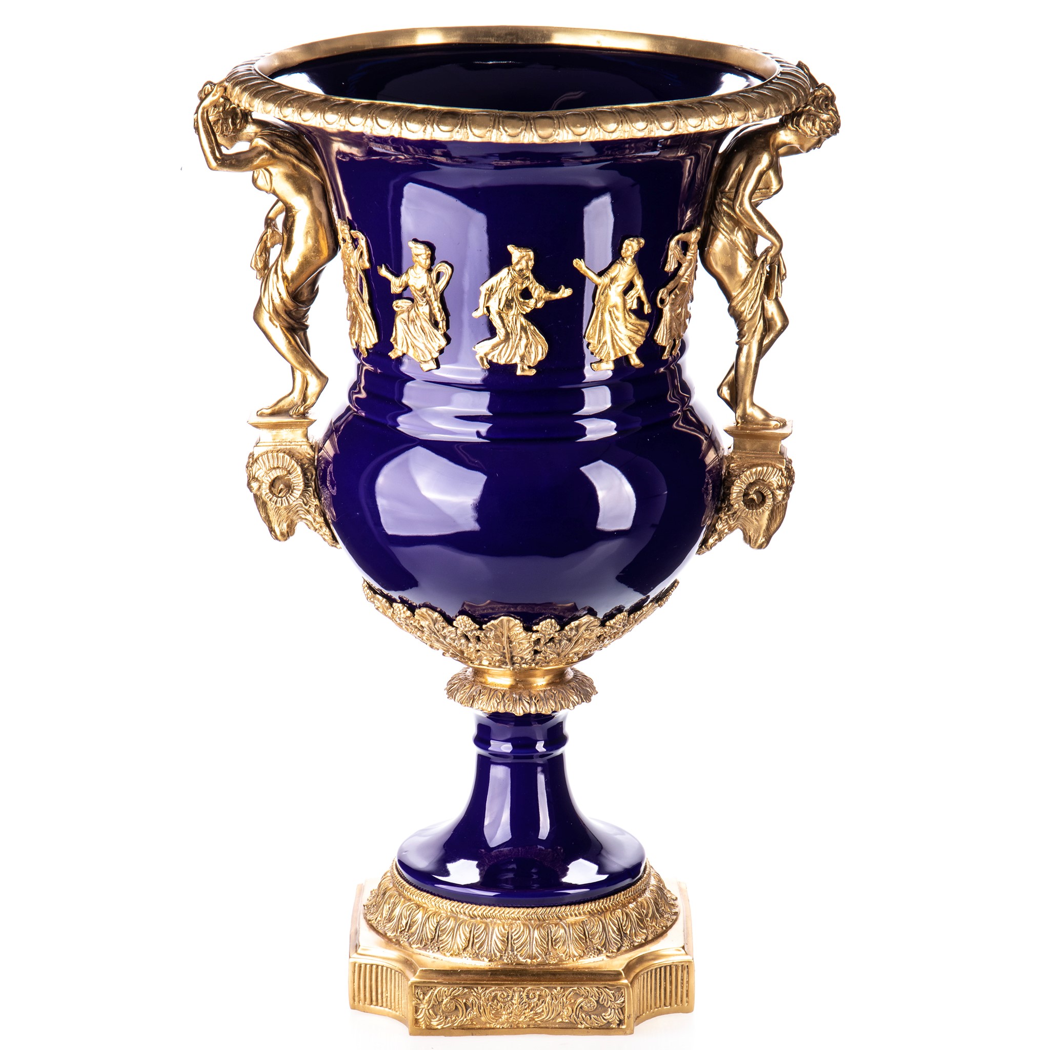 Porcelán-bronz váza képe